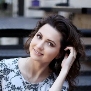 Portrait of Alisa Balayan, founder and artistic director of Orlovska Dance Academy in Johannesburg.